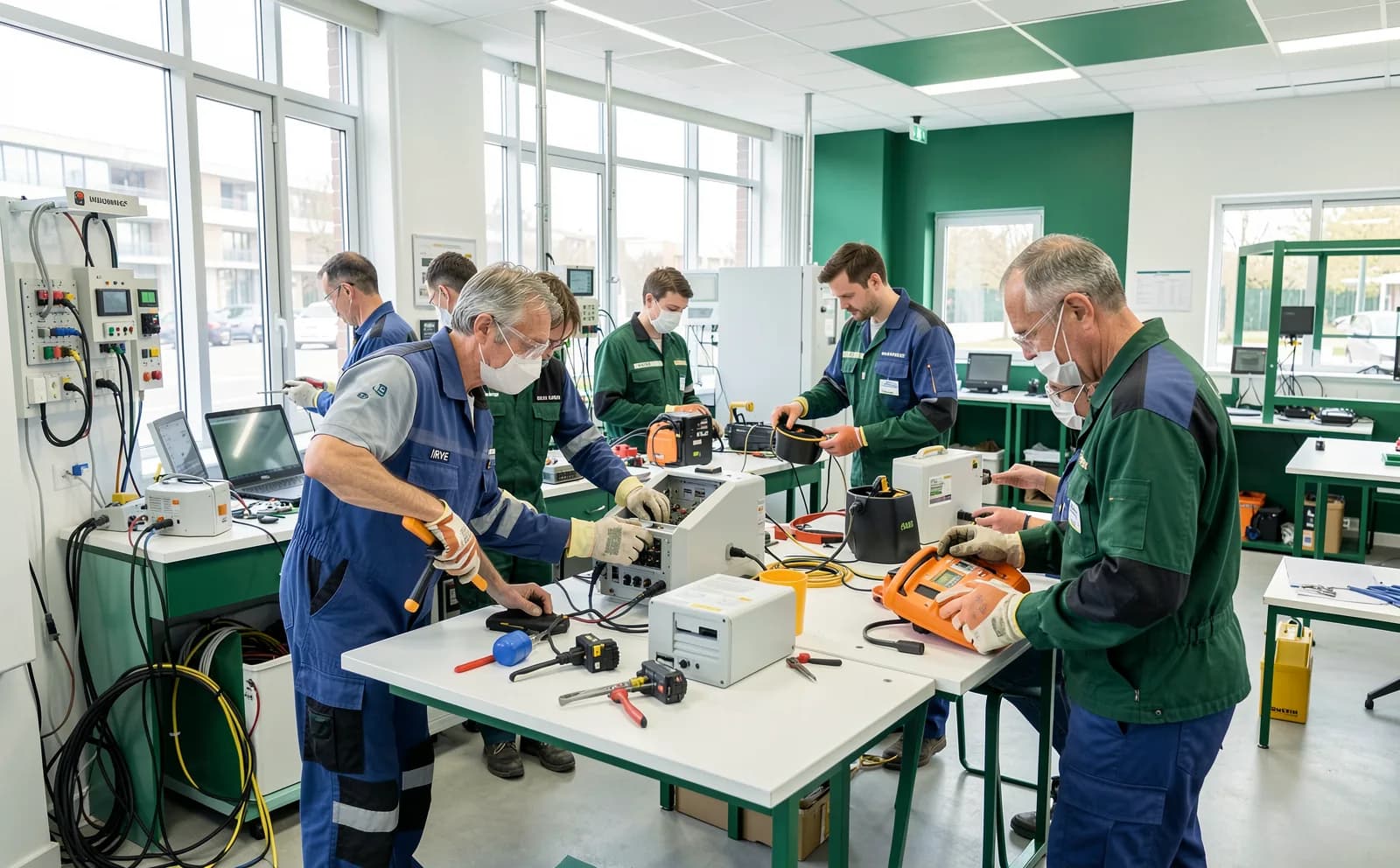Formation pratique IRVEHAB sur plateau technique