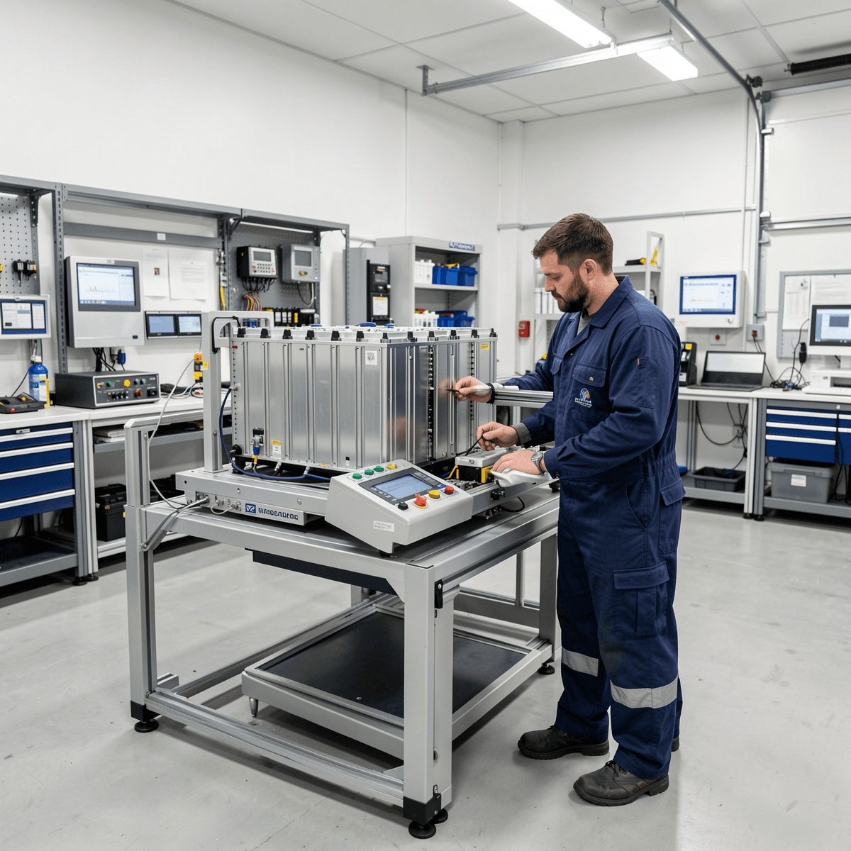 Manipulation de Batteries Sous Tension visuel 2
