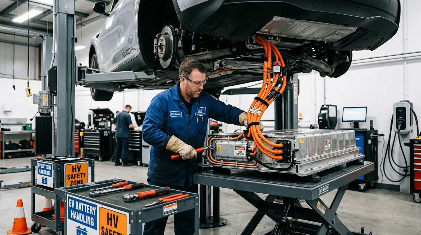 Manipulation de Batteries Sous Tension