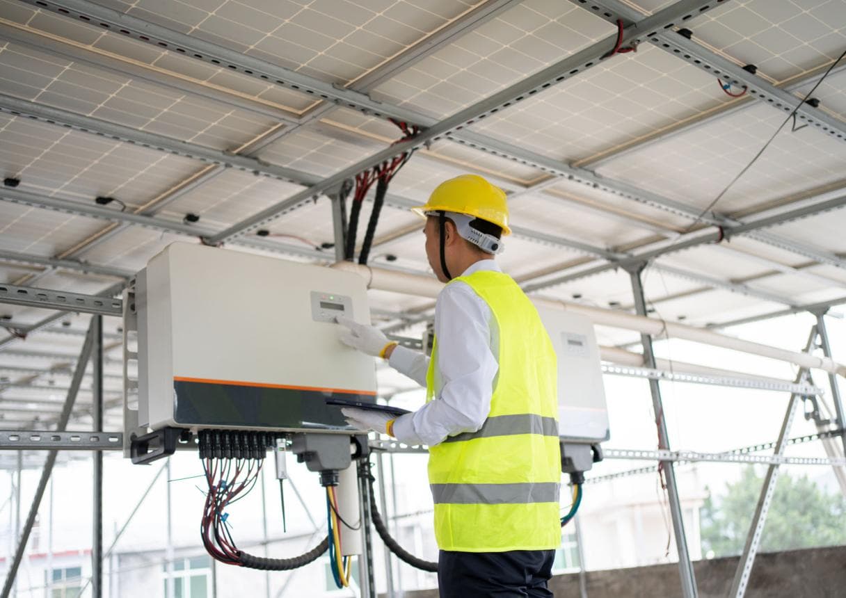 Risques électriques et courant continu photovoltaïque visuel 3