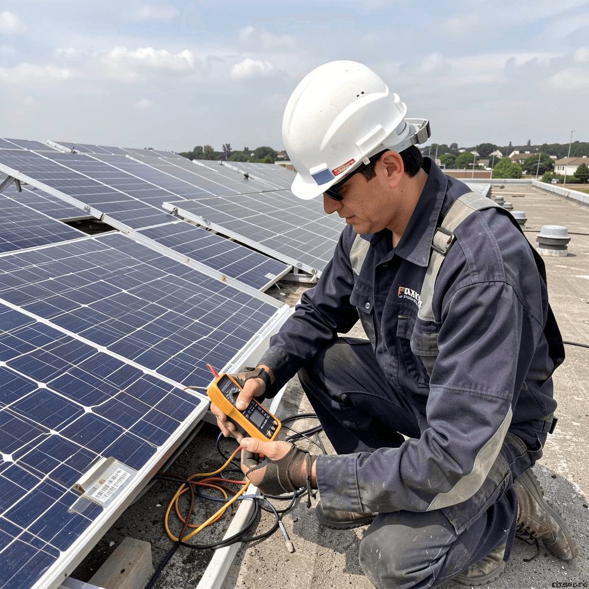 Installation Photovoltaïque visuel 3